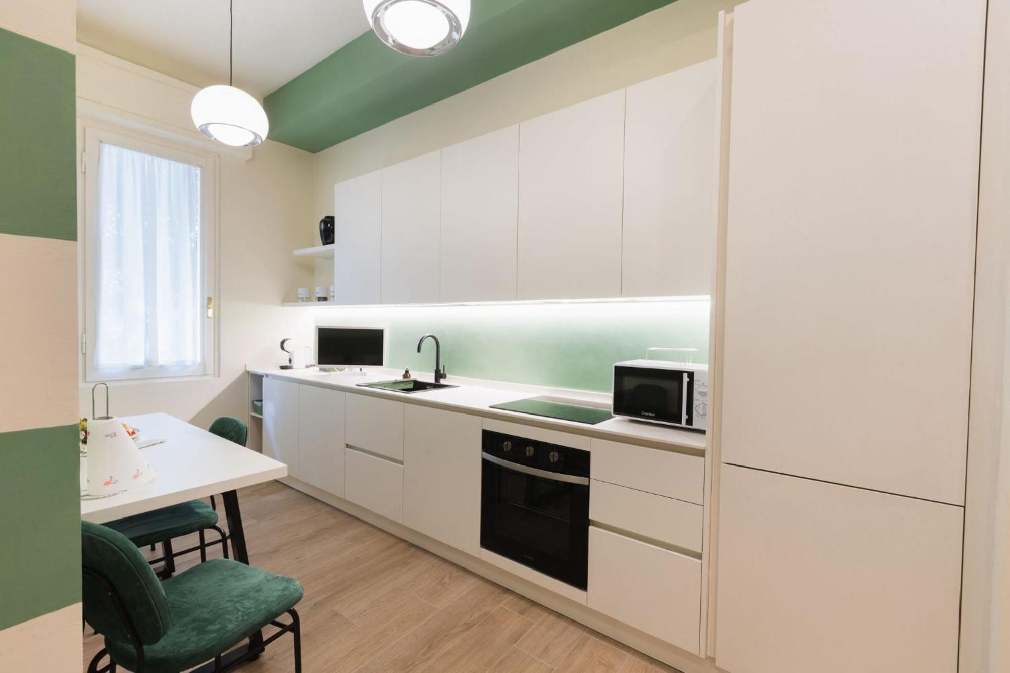 Cozy Olive Green Flat Florence Extérieur photo