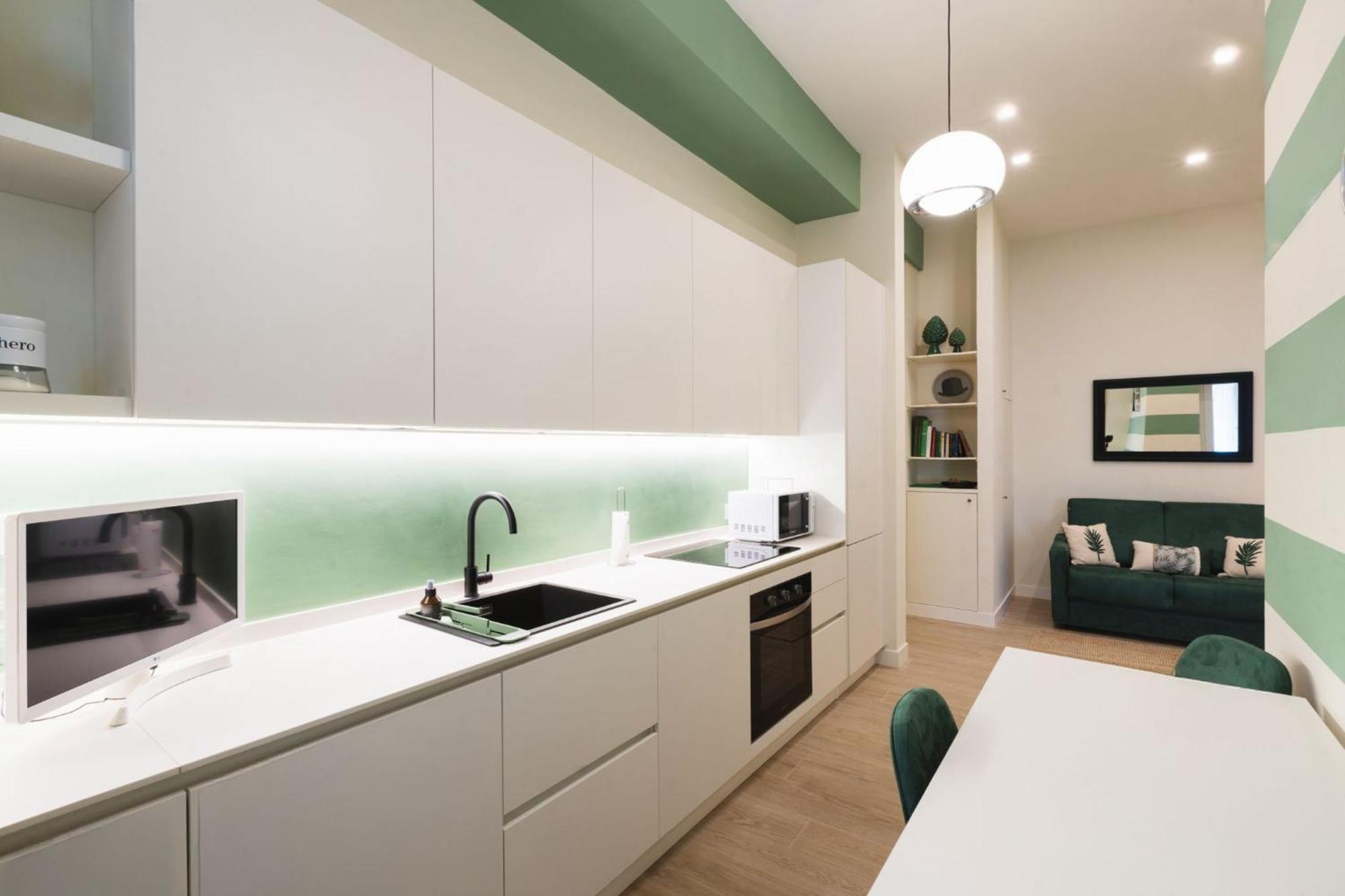 Cozy Olive Green Flat Florence Extérieur photo