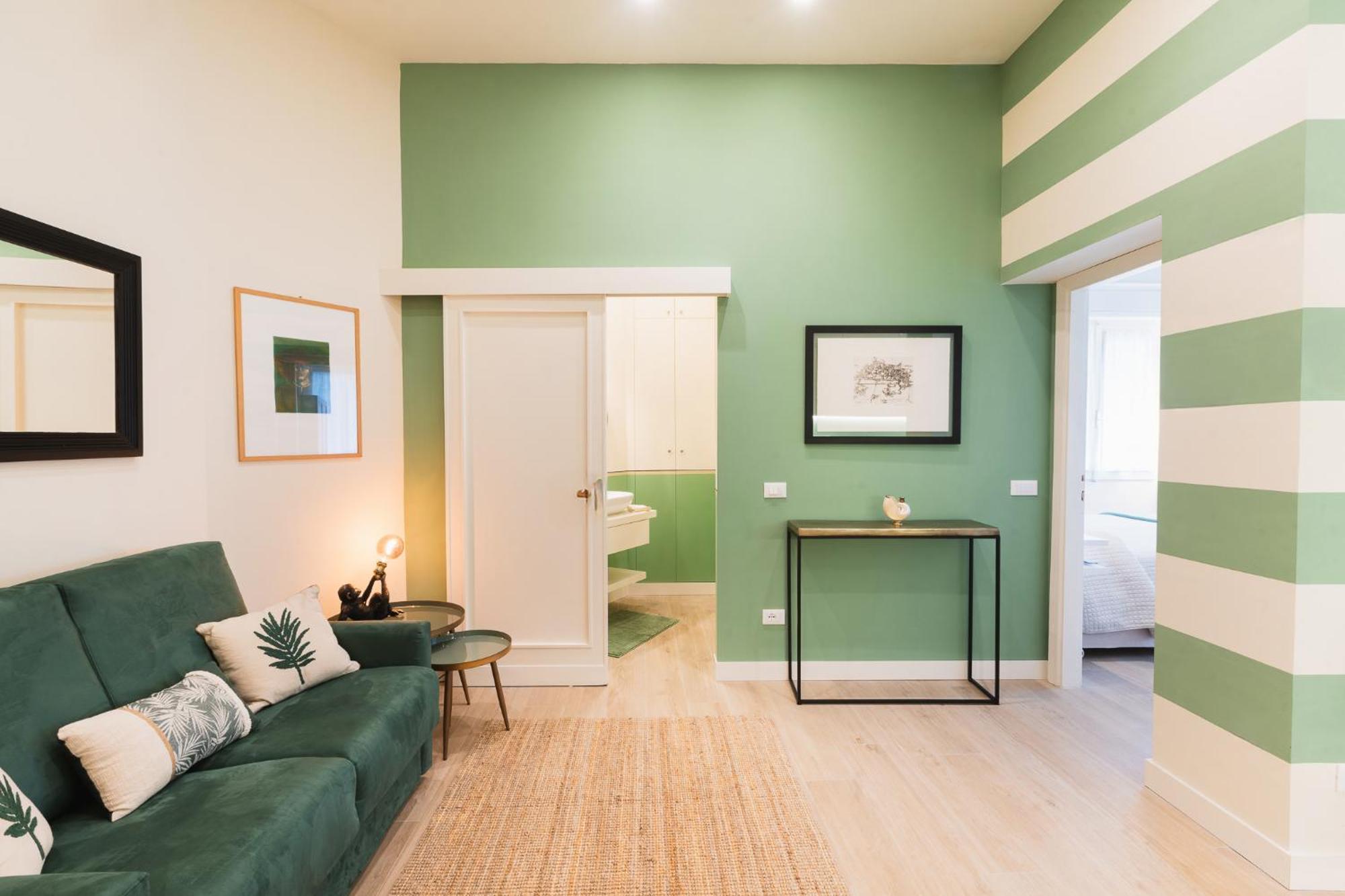 Cozy Olive Green Flat Florence Extérieur photo