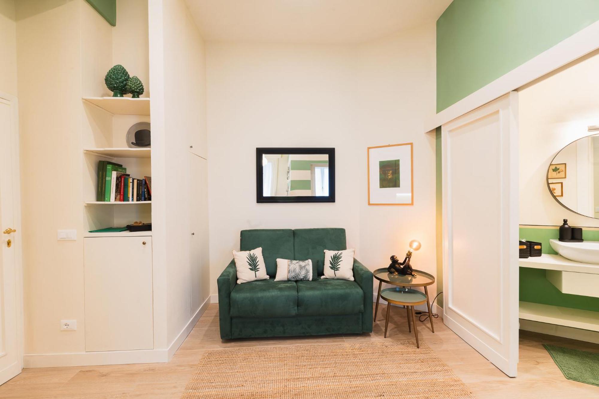 Cozy Olive Green Flat Florence Extérieur photo